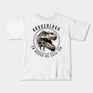 Arqueologo oscuro Kids T-Shirt